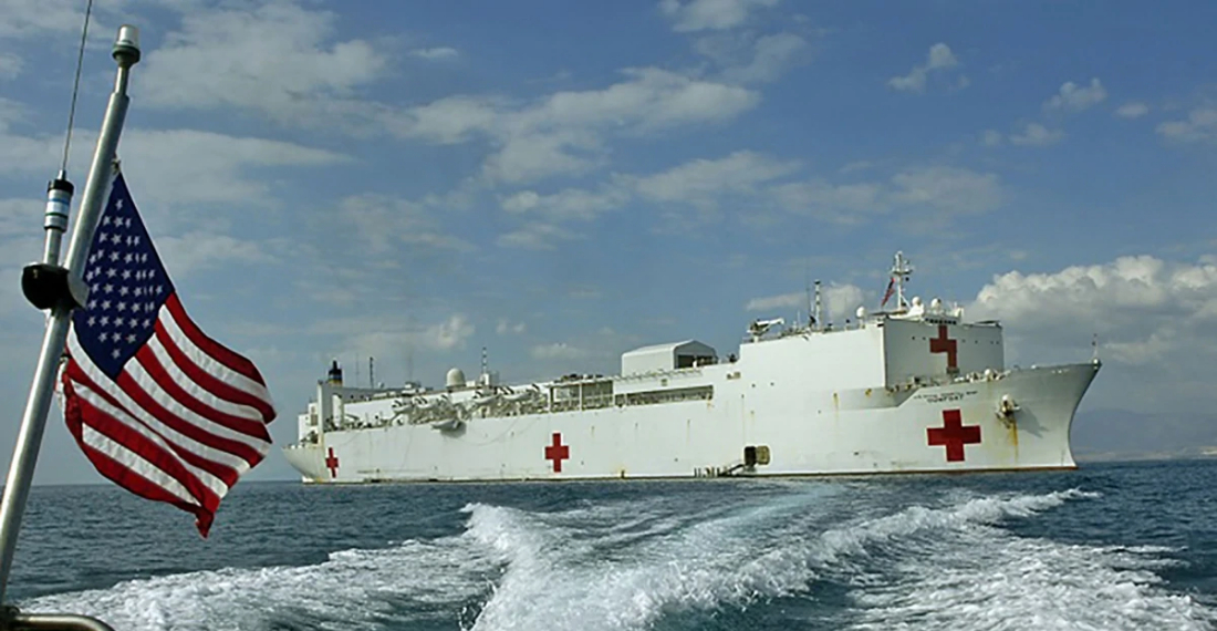 USNS Comfort terminó su labor humanitaria en Panamá y parte a Colombia
