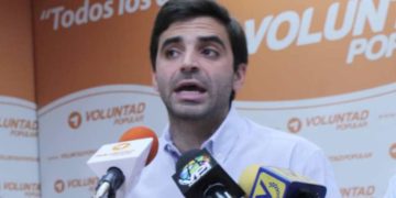 Juan Andrés Mejía, coordinador de Voluentad Popular.