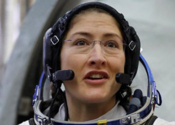 La astronauta estadounidense Christina Koch. Foto: EFE.