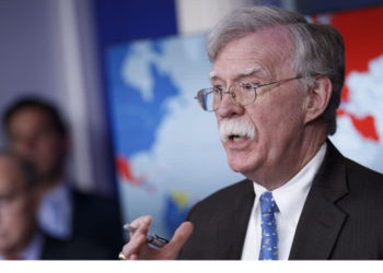El asesor de Seguridad Nacional de Estados Unidos, John Bolton. Foto: EFE