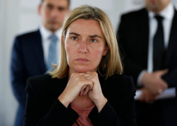 Alta representante de la UE para la política exterior, Federica Mogherini.