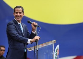 Presidente interino de Venezuela Juan Guaidó