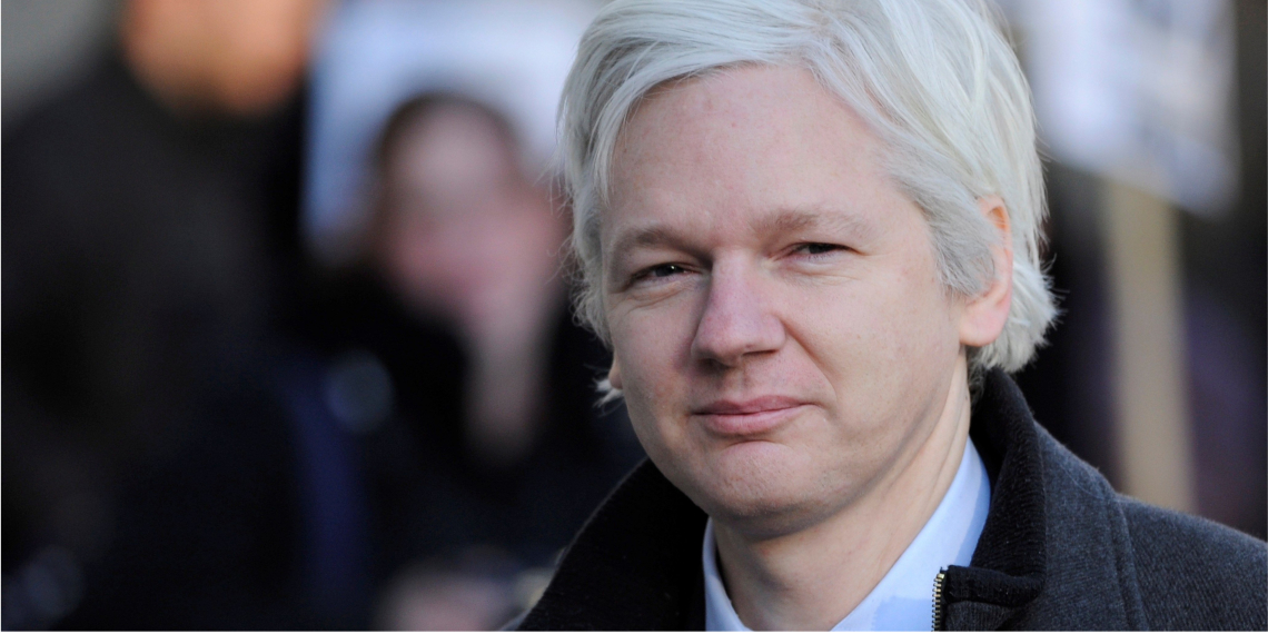 El fundador de WikiLeaks, Julian Assange, fue condenado a 50 semanas de cárcel por un tribunal en Londres. Foto: EFE